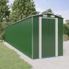 Garden Shed Green 75.6"x402"x87.8" Galvanized Steel
