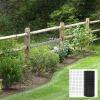 24 inch√ó50 ft Black Vinyl Coated Hardware Cloth, 21 Gauge 1/4 inch Black PVC Hardware Cloth, Black Welded Wire Fence Supports Poultry-Netting Cage-Ho