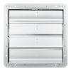 VEVOR 16'' Shutter Exhaust Fan, High-speed 2000 CFM, Aluminum Wall Mount Attic Fan with AC-motor, Ventilation and Cooling for Greenhouses, Garages, Sh
