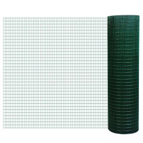PawHut 98' L x 35.5" H Hardware Cloth, 1/2 x 1 Inch Wire Mesh Fence Netting Roll for Aviary, Chicken Coop, Rabbit Hutch, Animal, Garden Protection