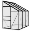 Greenhouse Anthracite Aluminum 140.1 ft¬≥