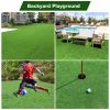 Realistic Synthetic Artificial Grass Mat 3ft x 33ft with 3/8" grass blades height Indoor Outdoor Garden Lawn Landscape Turf for Pets,swimming pools, g