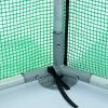 Walk-in Greenhouse Hexagonal Upgrade Reinforced Frame Heavy Duty Plastic Greenhouse Reinforced Thickened Waterproof Insulation(13.1*8.6 ft)