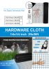 24 inch√ó50 ft Black Vinyl Coated Hardware Cloth, 21 Gauge 1/4 inch Black PVC Hardware Cloth, Black Welded Wire Fence Supports Poultry-Netting Cage-Ho