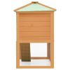 Animal Rabbit Cage Double Floor Wood