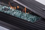 LEGACY HEATING 57 Inch Propane Fire Pit Table, 50,000BTU Outdoor Gas Fire Pit, 2 in 1 Rectangular Firepit Extruded Aluminum w/ Lid, Glass Beads, ETL C