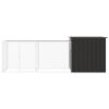 Chicken Cage Anthracite 118.1"x35.8"x39.4" Galvanized Steel