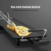 Electric Teppanyaki Tabletop Grill Griddle BBQ Grill Non Stick Camping
