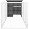 Chicken Cage Anthracite 118.1"x35.8"x39.4" Galvanized Steel