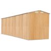 Garden Shed Light Brown 75.6"x303.9"x87.8" Galvanized Steel