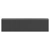 Garden Shed Anthracite 75.6"x303.9"x87.8" Galvanized Steel