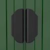 Garden Shed Green 75.6"x271.3"x87.8" Galvanized Steel