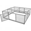 Chicken Coop Aluminum 71.7"x71.7"x24"
