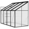 Greenhouse Anthracite Aluminum 185 ft¬≥