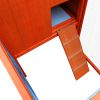 Wooden Chicken Coop,Waterproof Outdoor Large Chicken House for 4 Chickens, with a Removable Tray,Nesting Box, Wire Fence, and Other Compartments.