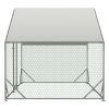 Large Metal Chicken Coop, Walk-in Chicken Run,Galvanized Wire Poultry Chicken Hen Pen Cage, Rabbits Duck Cages with Waterproof and Anti-Ultraviolet Co